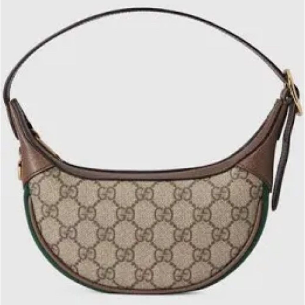 Gucci Ophidia GG Half Moon Mini Hobo